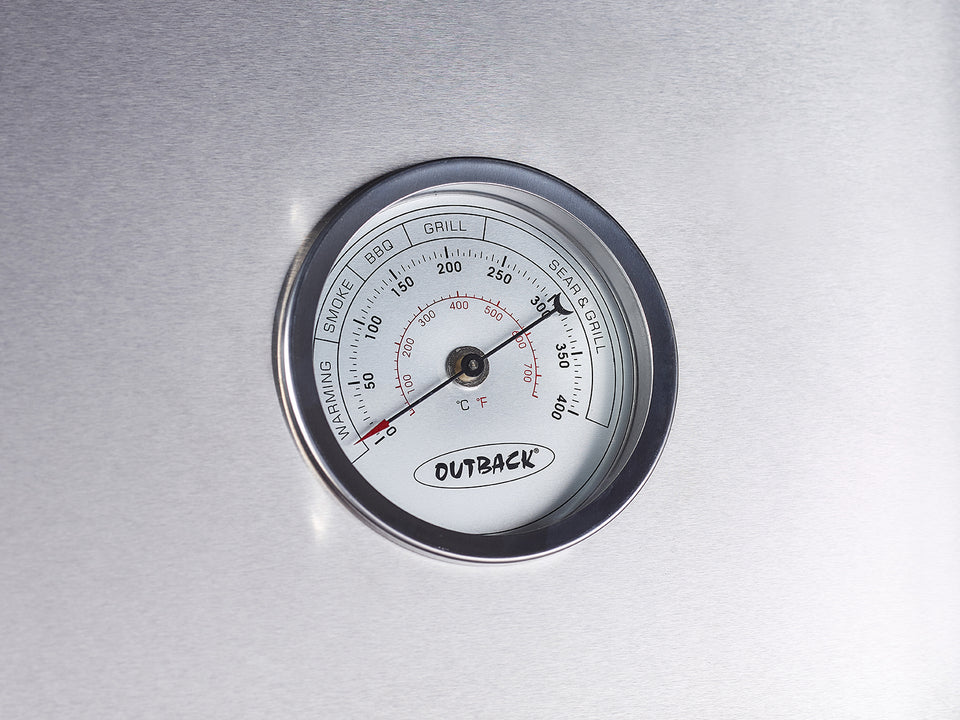 Jupiter 4 Burner Hybrid with Chopping Board – Stainless Steel